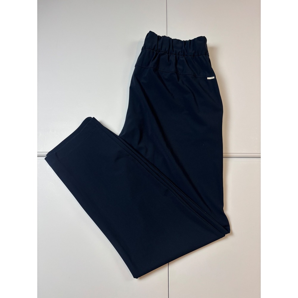 Vuori Miles Ankle Pant Performance Womens Small Blue Coast Stretch Straight Leg